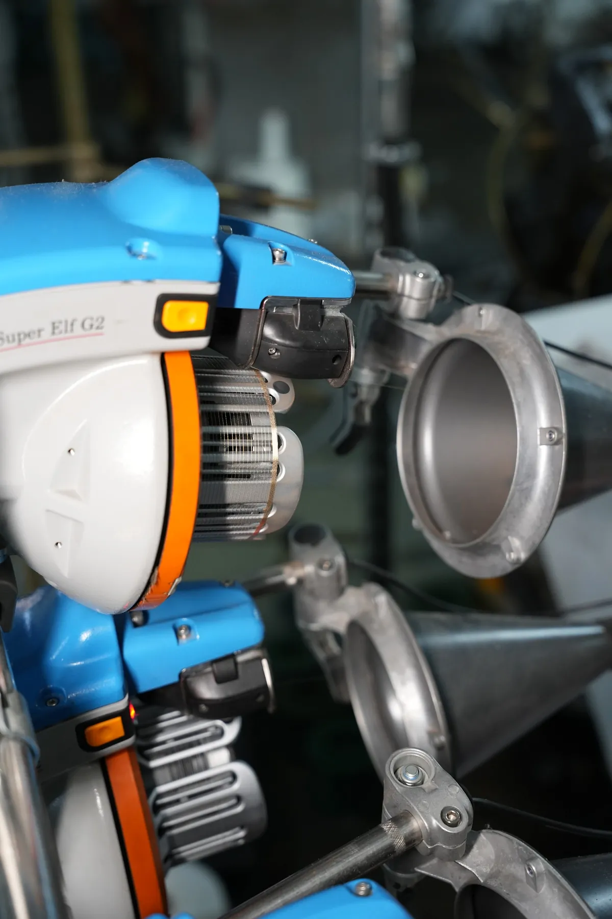 Water jet pump housing and nozzle detail